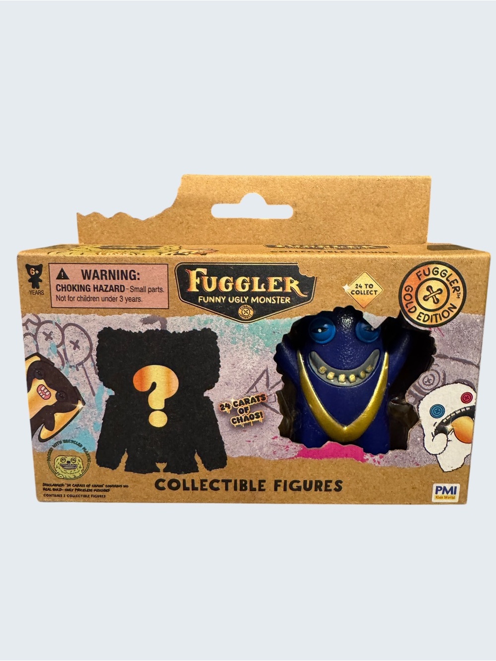Fuggler Gold Edition Funny Ugly Monster Collectible Figure 24 Carats of Chaos